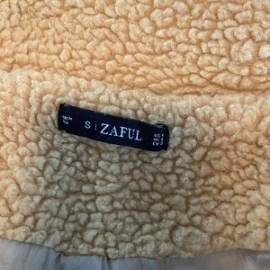 Zaful size small fuzzy jacket